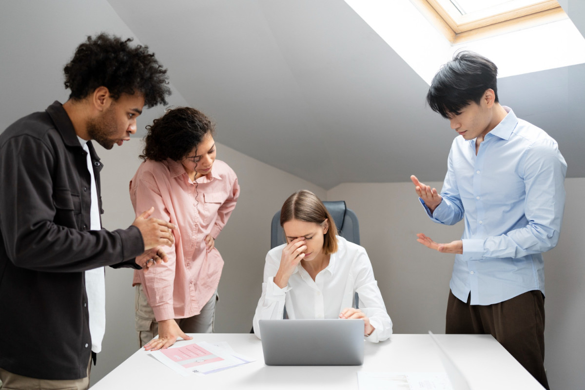 workplace violence taking place colleagues